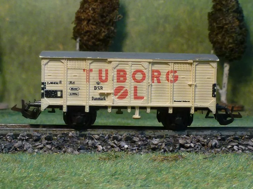 TT nákladní vůz DSB pivo TUBORG